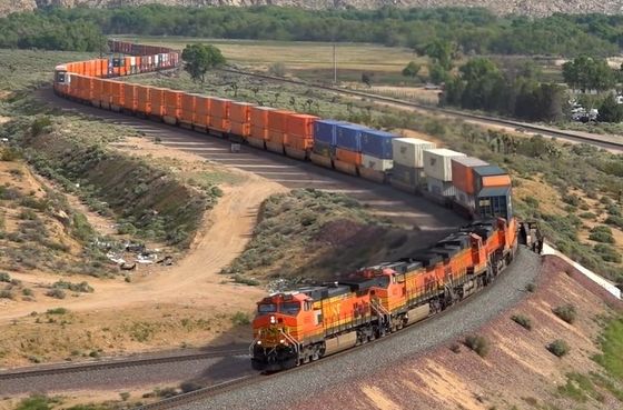 Guangzhou'dan ABD'ye Uluslararası Demiryolu Kargo Gönderimi