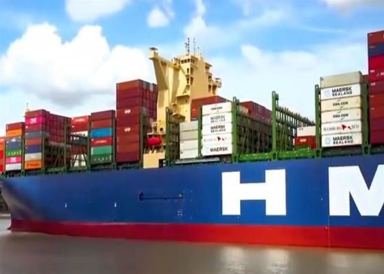 DDU Kapı Kapı Uluslararası Nakliye Servisi Guangzhou'dan deniz yoluyla
