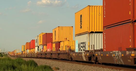 Çin'den Amerika Birleşik Devletleri'ne Uluslararası Demiryolu Kargoları Amazon FBA Depolama ile